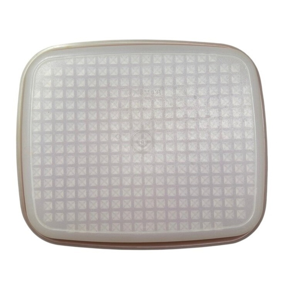 Vtg Tupperware 1294-8 Season N Serve Meat Keeper Marinade Container Lid USA Made - Picture 4 of 5